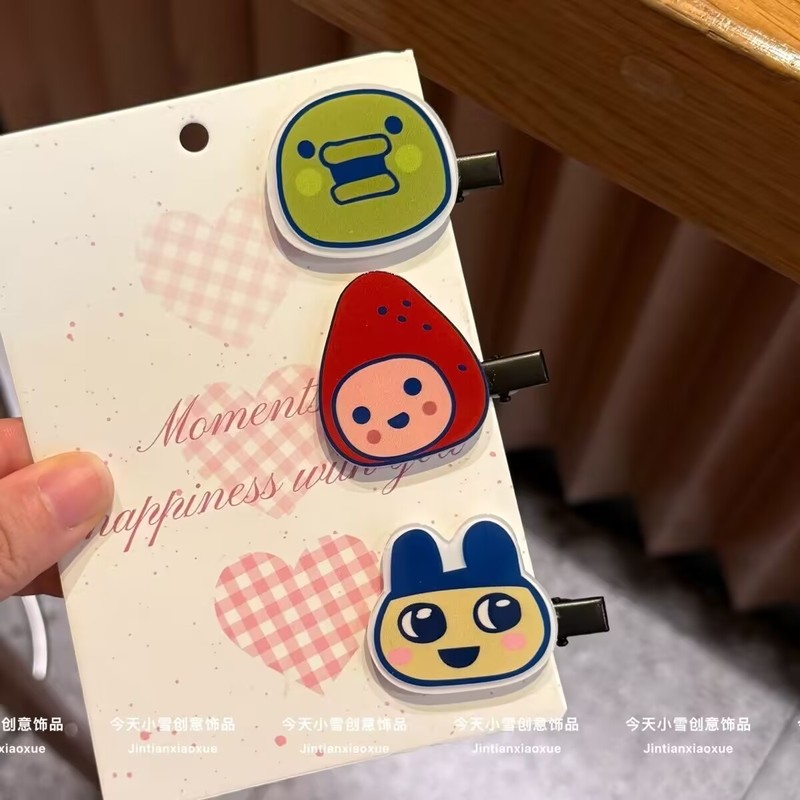 Tamagotchi Series Hairpin Cart - Hair Bundles ulasan dan harga