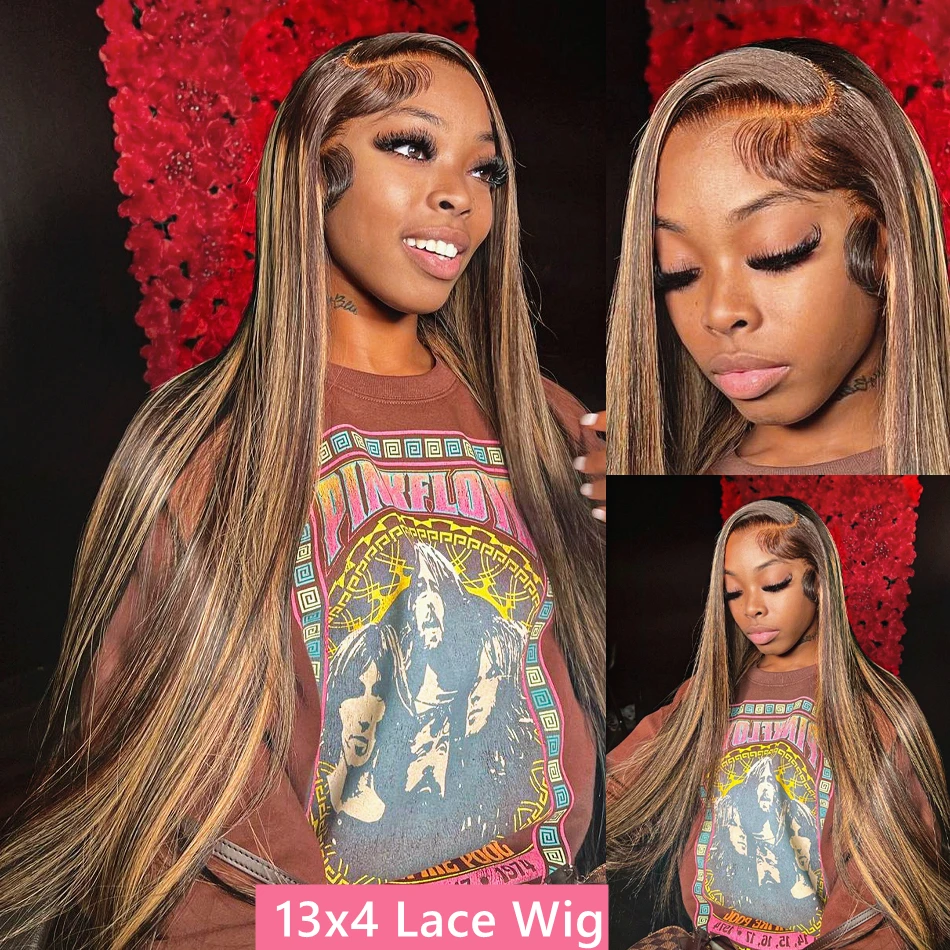 13x4 Brown Pink Blue Lace Fron - 613 Blonde Body Wave Lace Front Wig ulasan dan harga