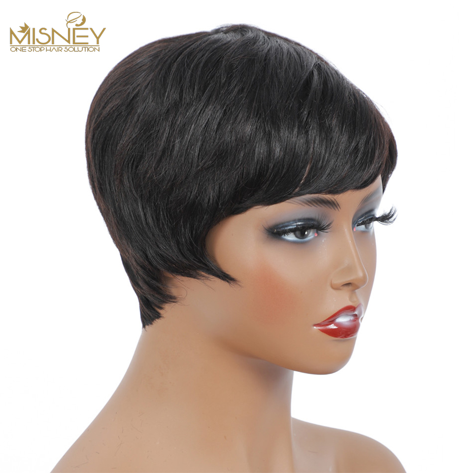 Short Human Hair Wigs Pixie Cu - Short Pixie Cut Wig Human Hair Cheap ulasan dan harga