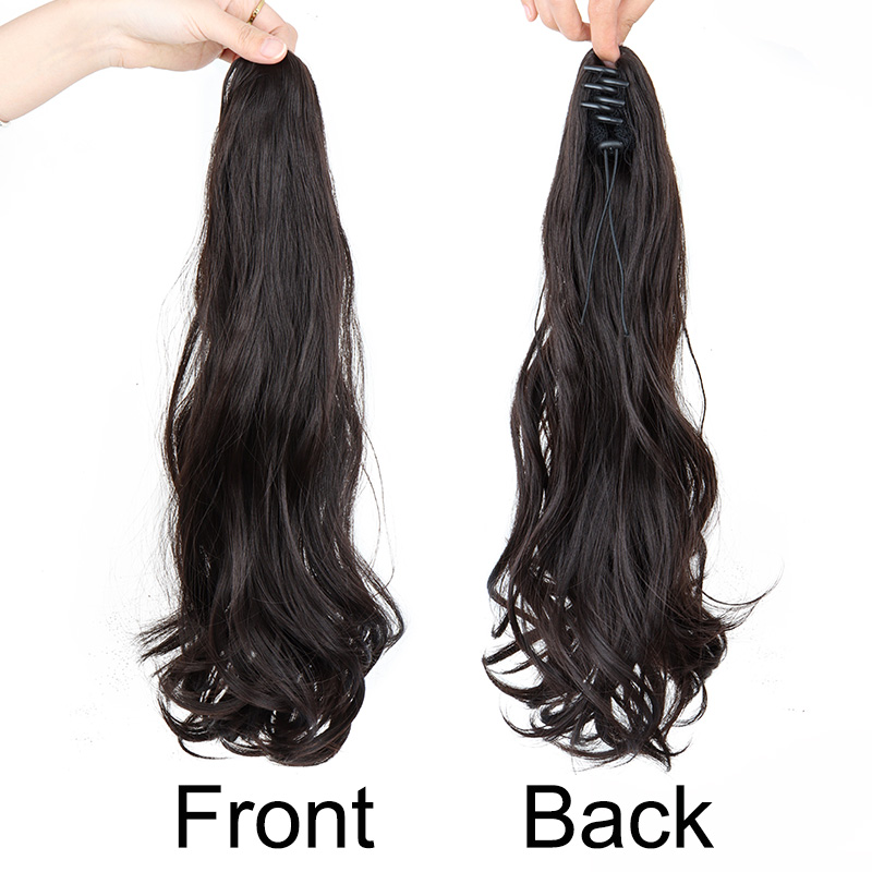 Synthetic Long Curly Ponytail  - Synthetic Braided Wigs For Black Women ulasan dan harga