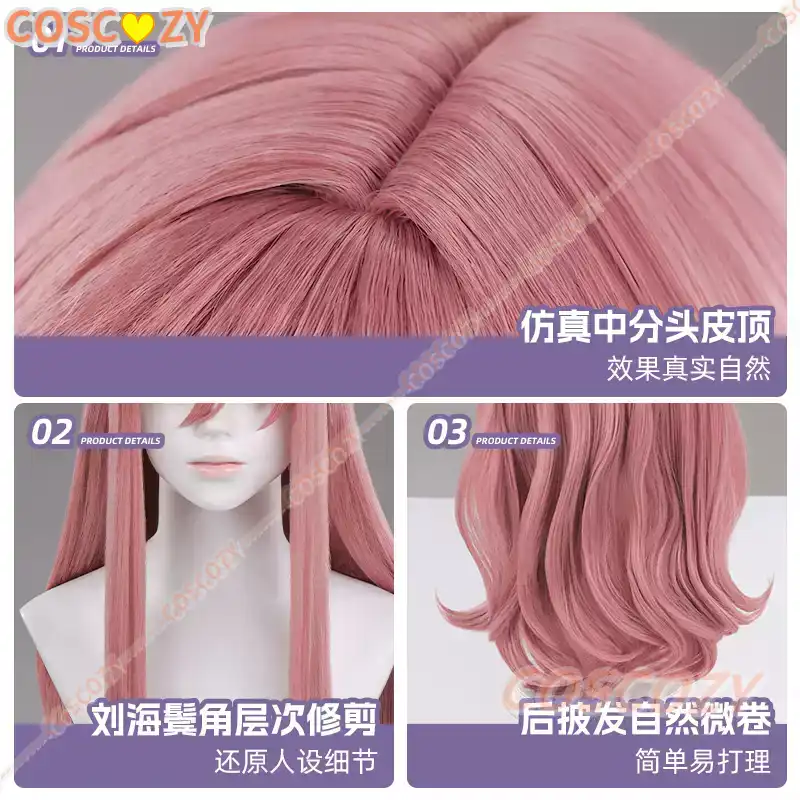Anime The Ribbon Hero Sapphire - Synthetic Wigs ulasan dan harga