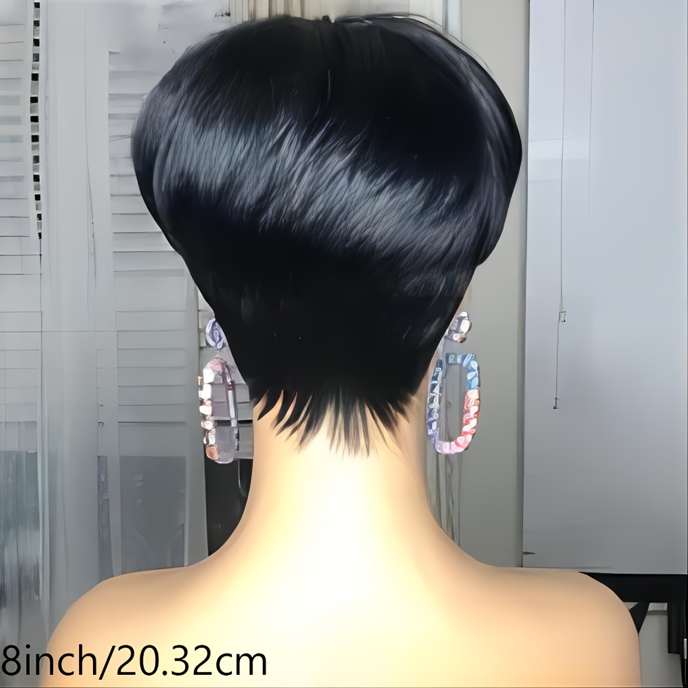 Short Pixie Wig Human Hair Lay - Short Pixie Cut Wig Human Hair Cheap ulasan dan harga