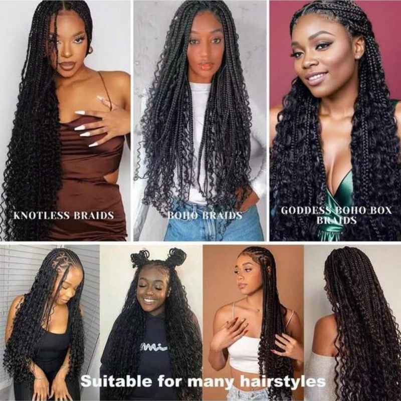 2 Bundles Water Wave Bulk Huma - Water Wave Bulk Human Hair For Braiding ulasan dan harga